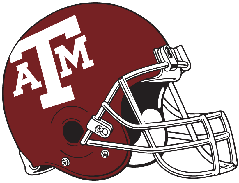 Texas A&M Aggies 1978-Pres Helmet Logo diy DTF decal sticker